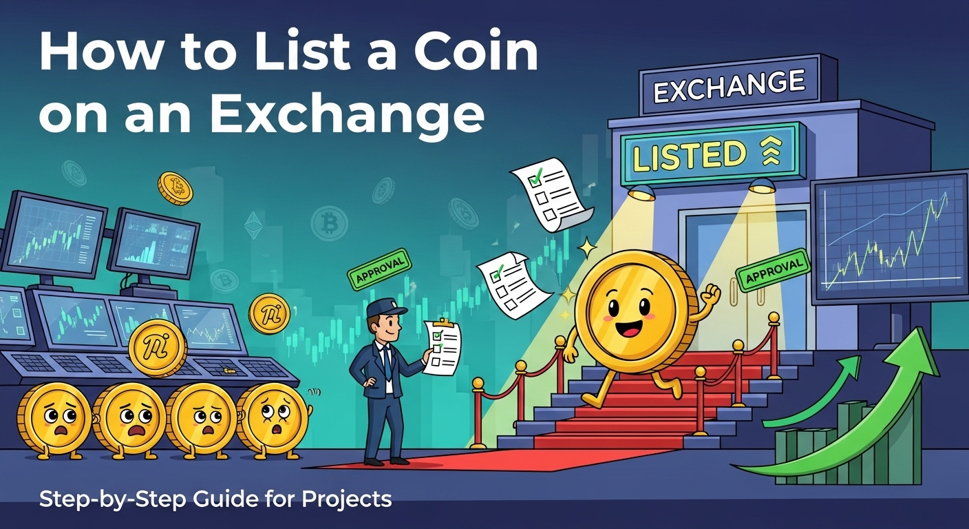 how to list a coin on an exchange